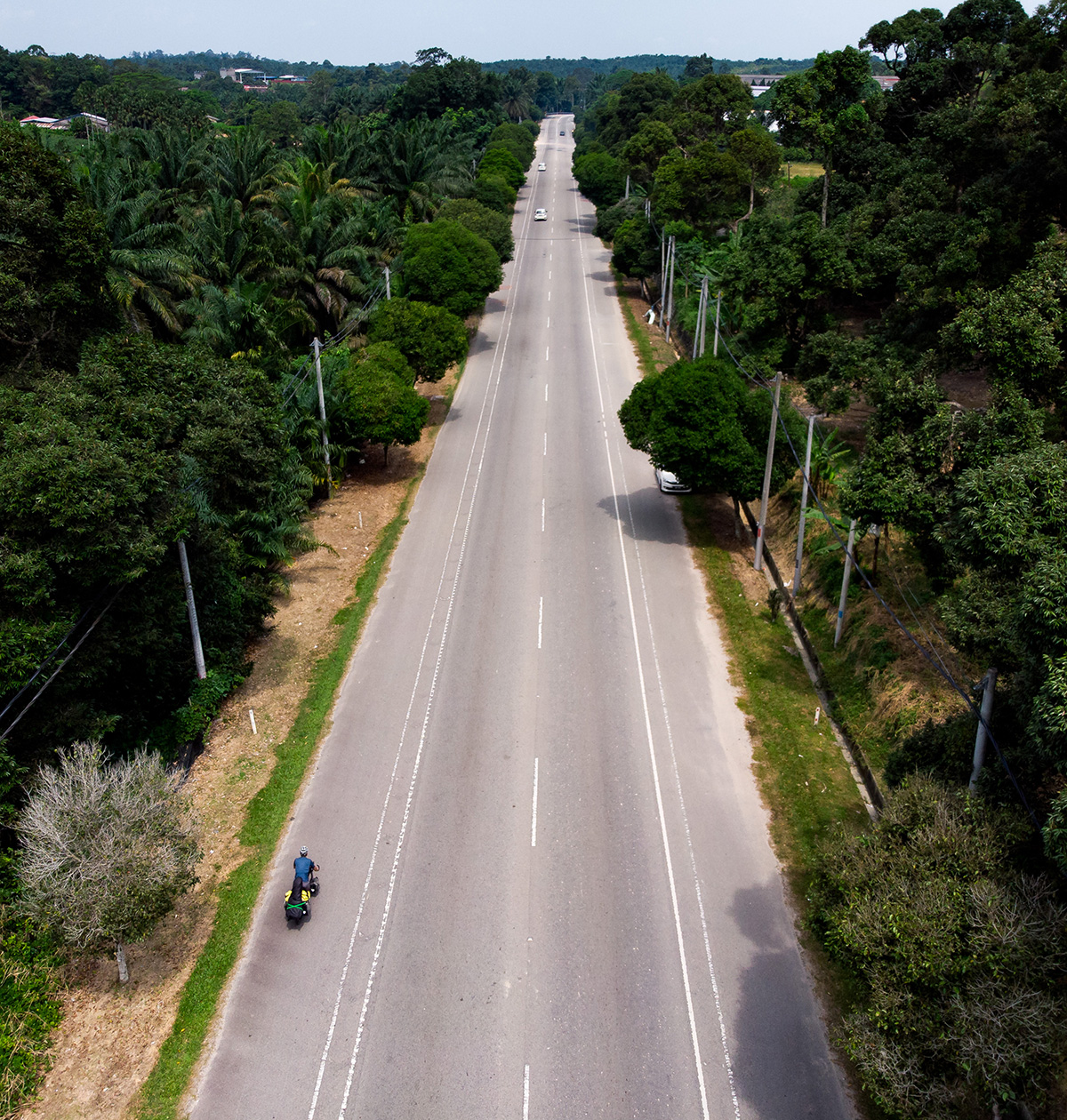 Première photo avec ma nouvelle acquisition : un drone !