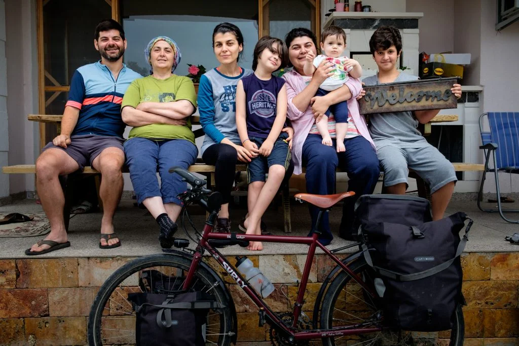 Une famille turque qui m’a accueilli à bras ouverts.