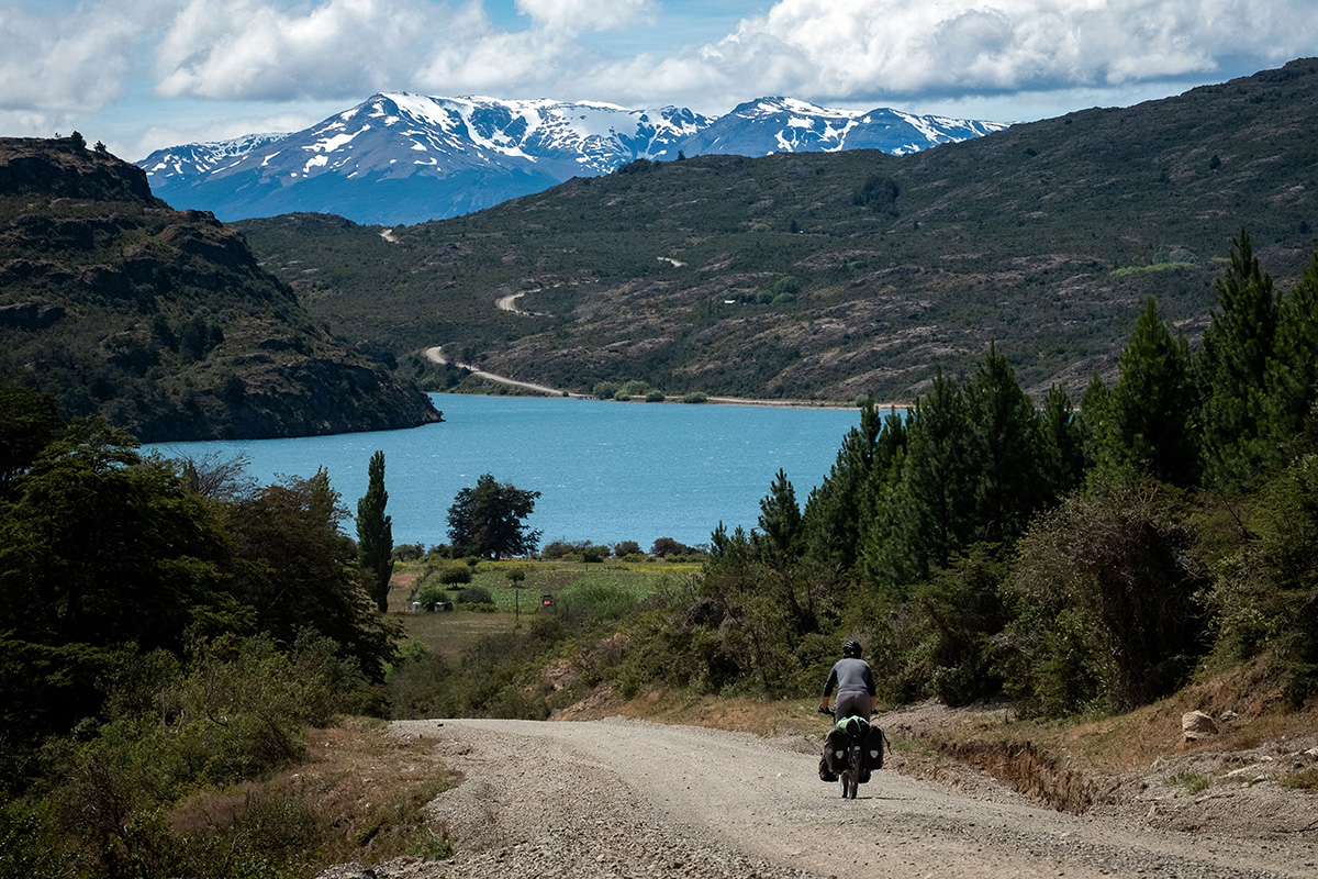 Descente vers le Lac Bertrand.