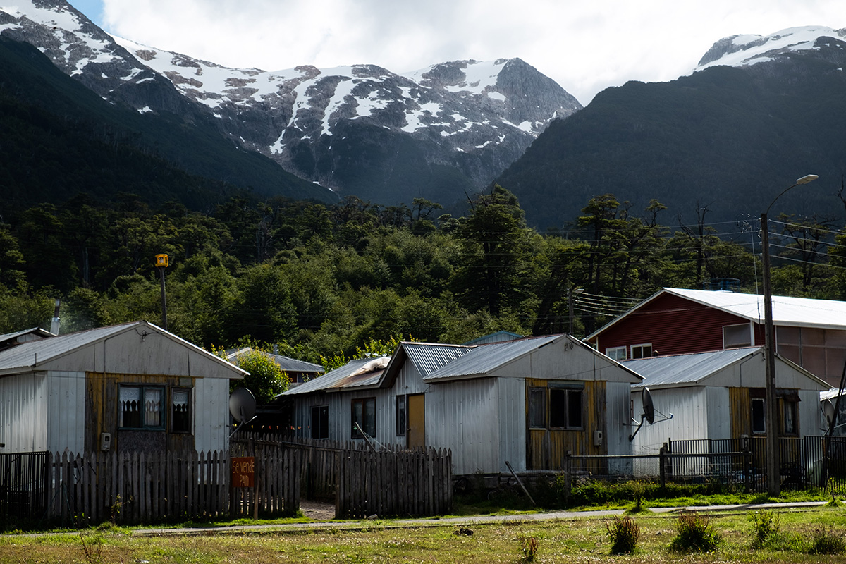 Quelques maisons du village montagnard de Villa Amengual.