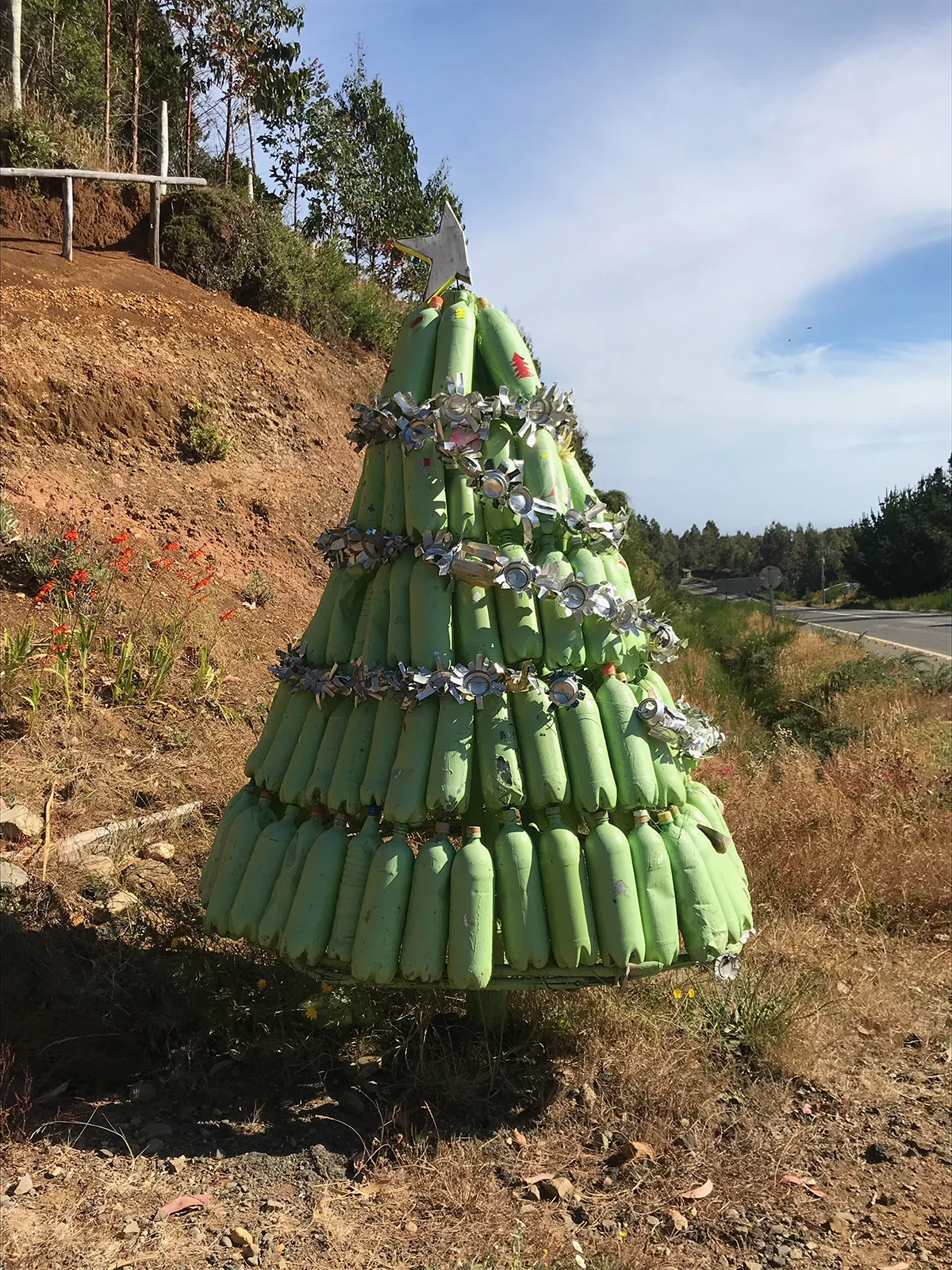 Recyclage de Noël.