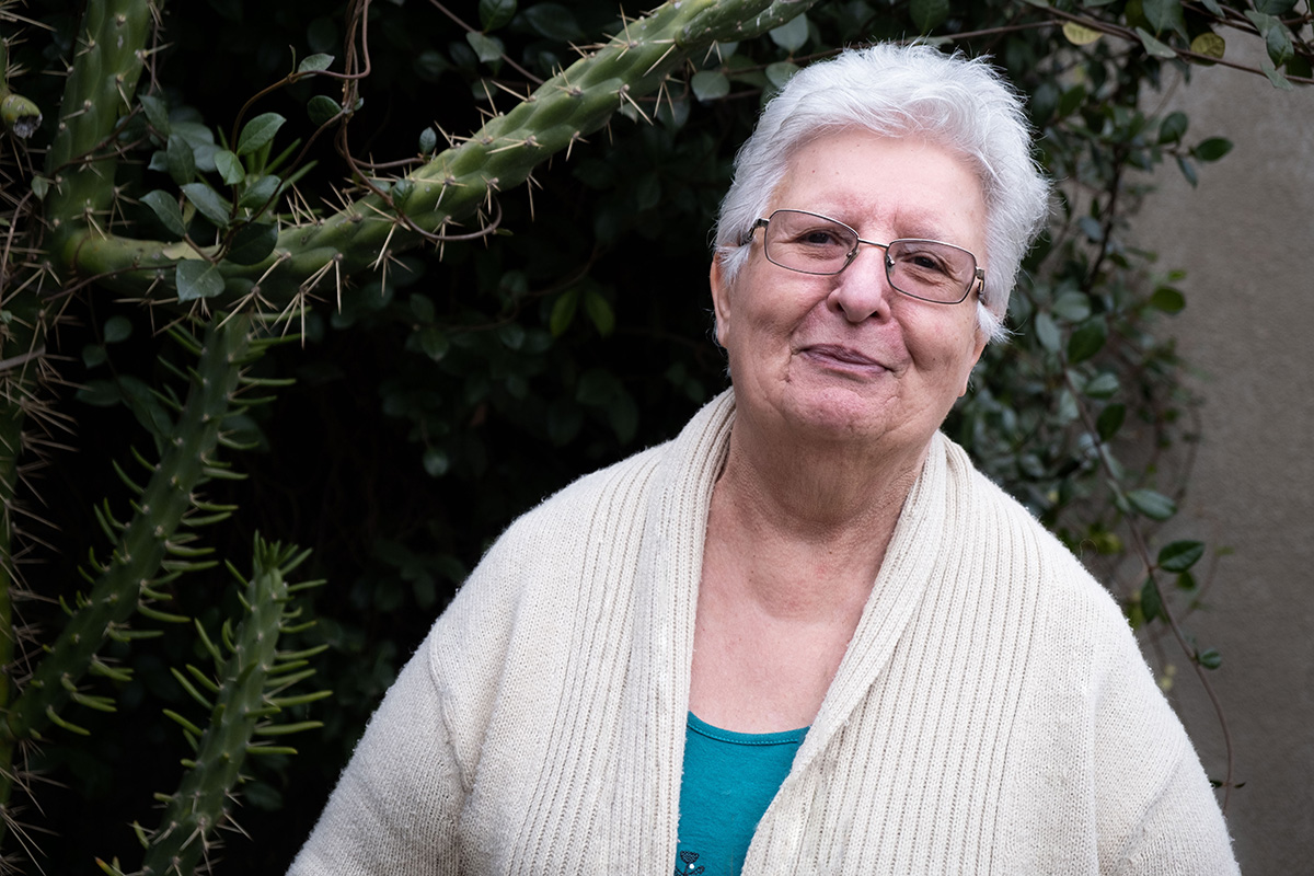Ma charmante et généreuse hôte Maria Ester.
