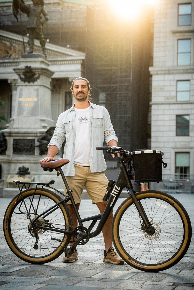 Diego Salamone, an Argentinian turned Montrealer, offers guided bike tours in the metropolis.