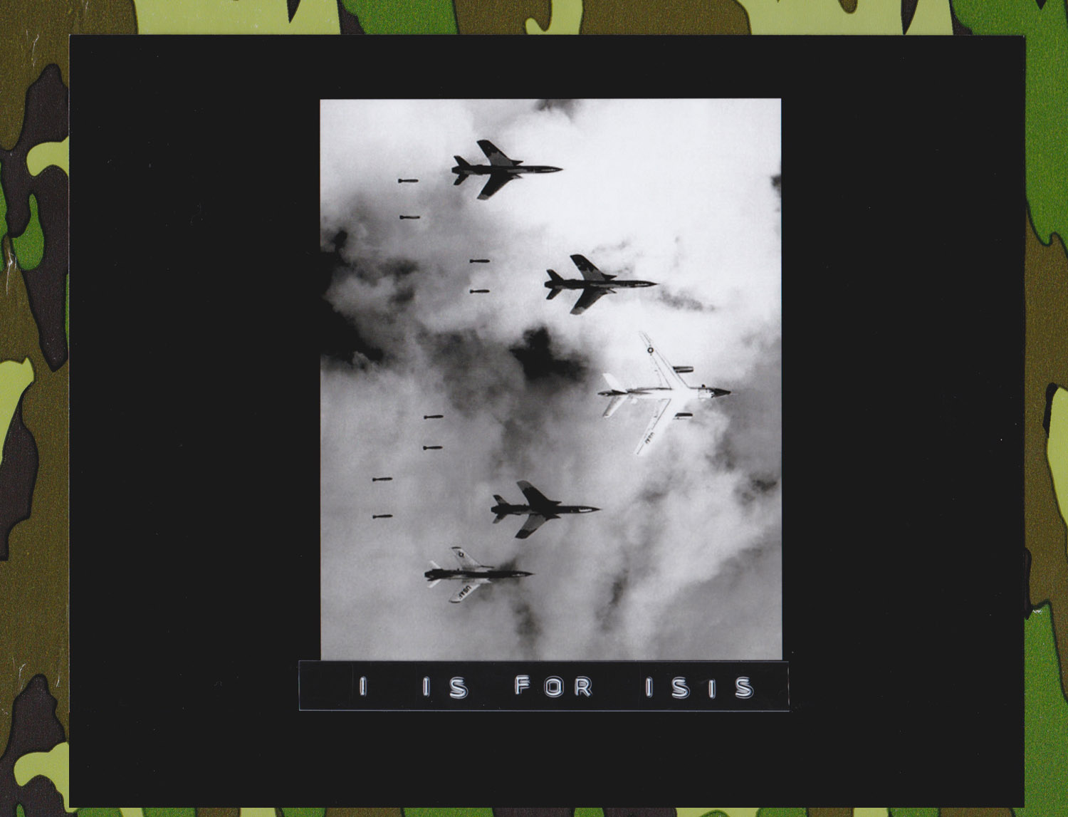 Flying under radar control with a B-66 Destroyer, Air Force F-105 Thunderchief pilots bomb a military target through low clouds over the southern panhandle of North Viet Nam. June 14, 1966. (Author Lt. Col. Cecil J. Poss, 20th TRS on RF-101C, USAF. Source: U.S. Defense Imagery)