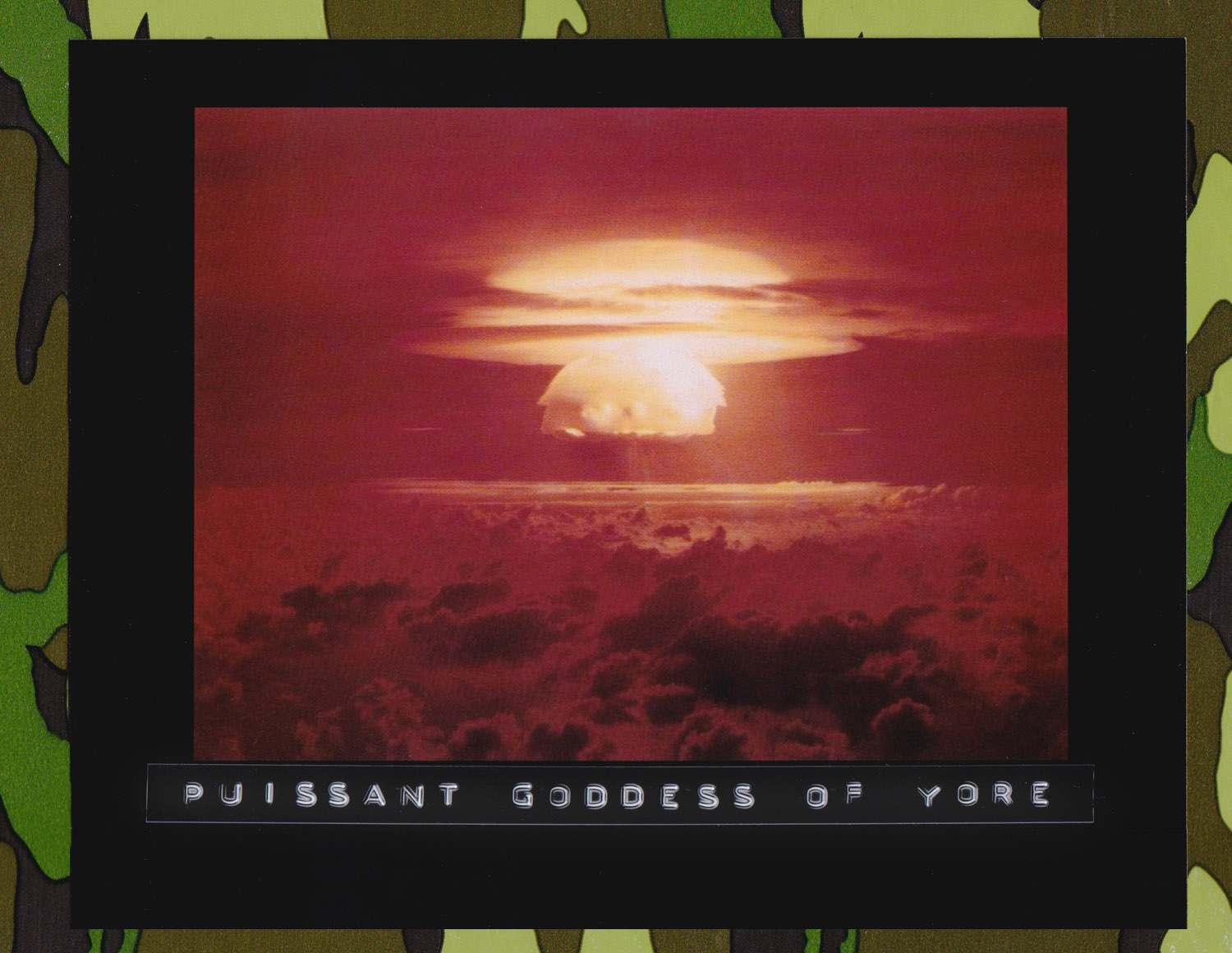 Atomic explosion, Bikini Atoll. U.S. government scientists detonated a hydrogen bomb on the tiny island on March 1, 1954. The massive explosion vaporized everything on three islands in the atoll, raised water temperatures to 55,000 degrees and left a crater that was 1.2 miles wide and 240 feet deep. (Source: United States Dept. of Energy, or predecessor organization)