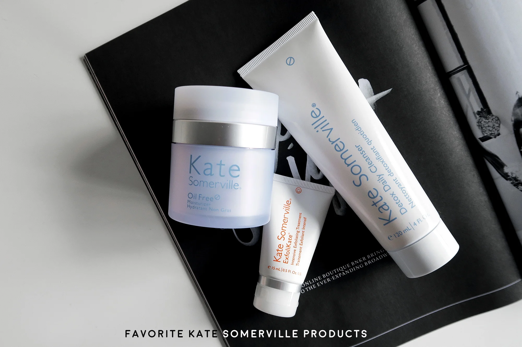 Favorite Kate Somerville Products