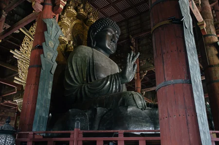 Todai-ji Buddha, weighs 500 tonnes