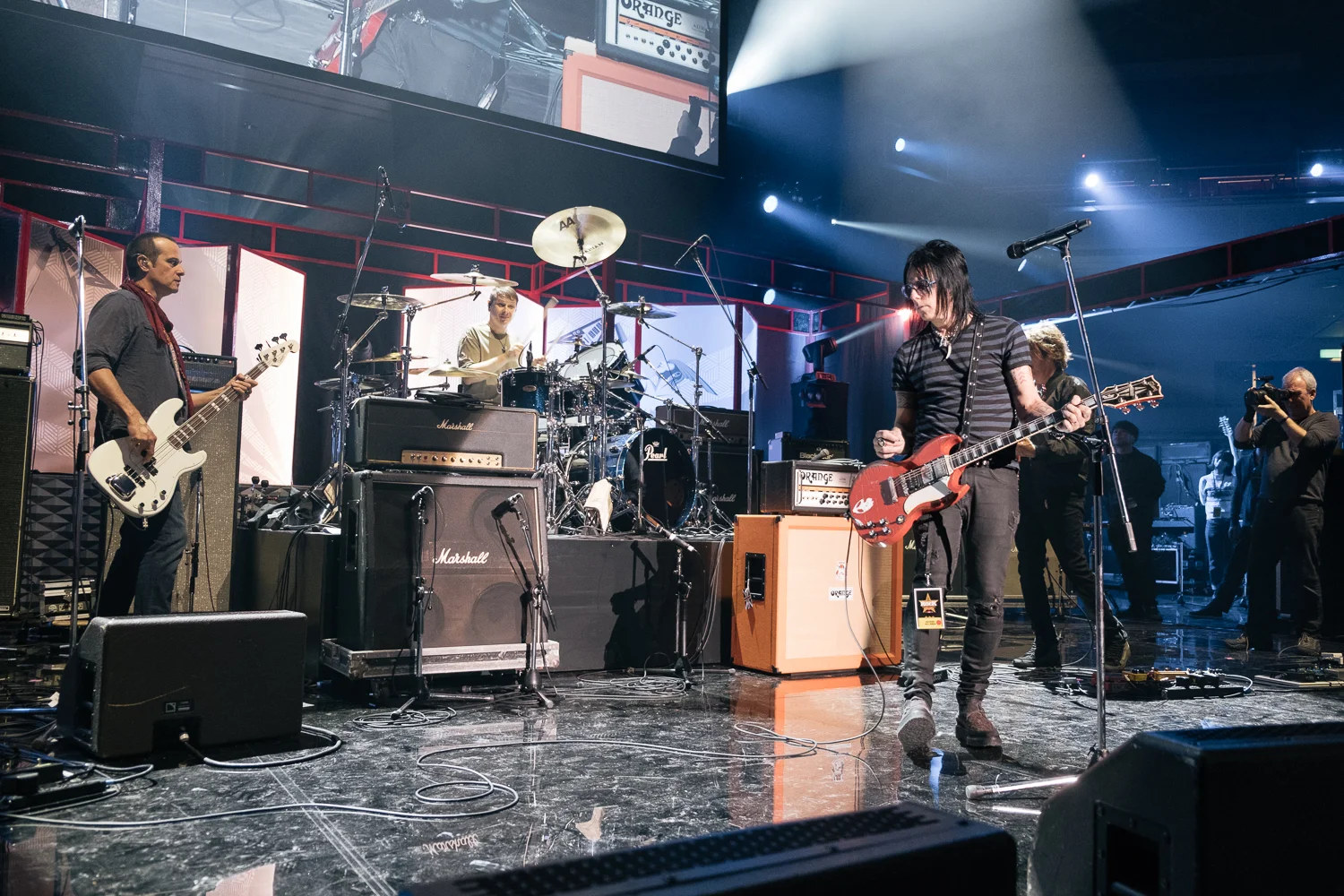 House Band (Soundcheck), Classic Rock Awards, Tokyo, November 2016