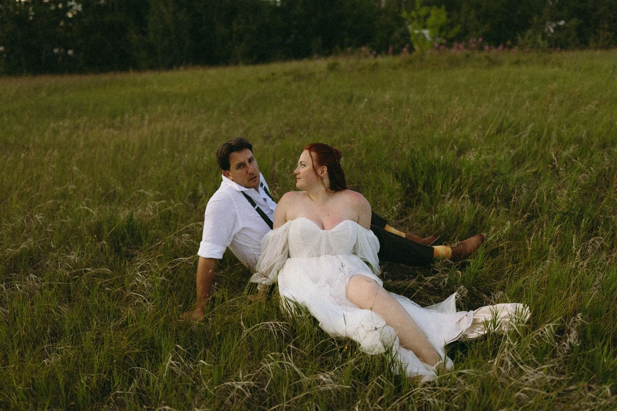 Elk Island Retreat Wedding | Alberta Glamping Wedding Venue