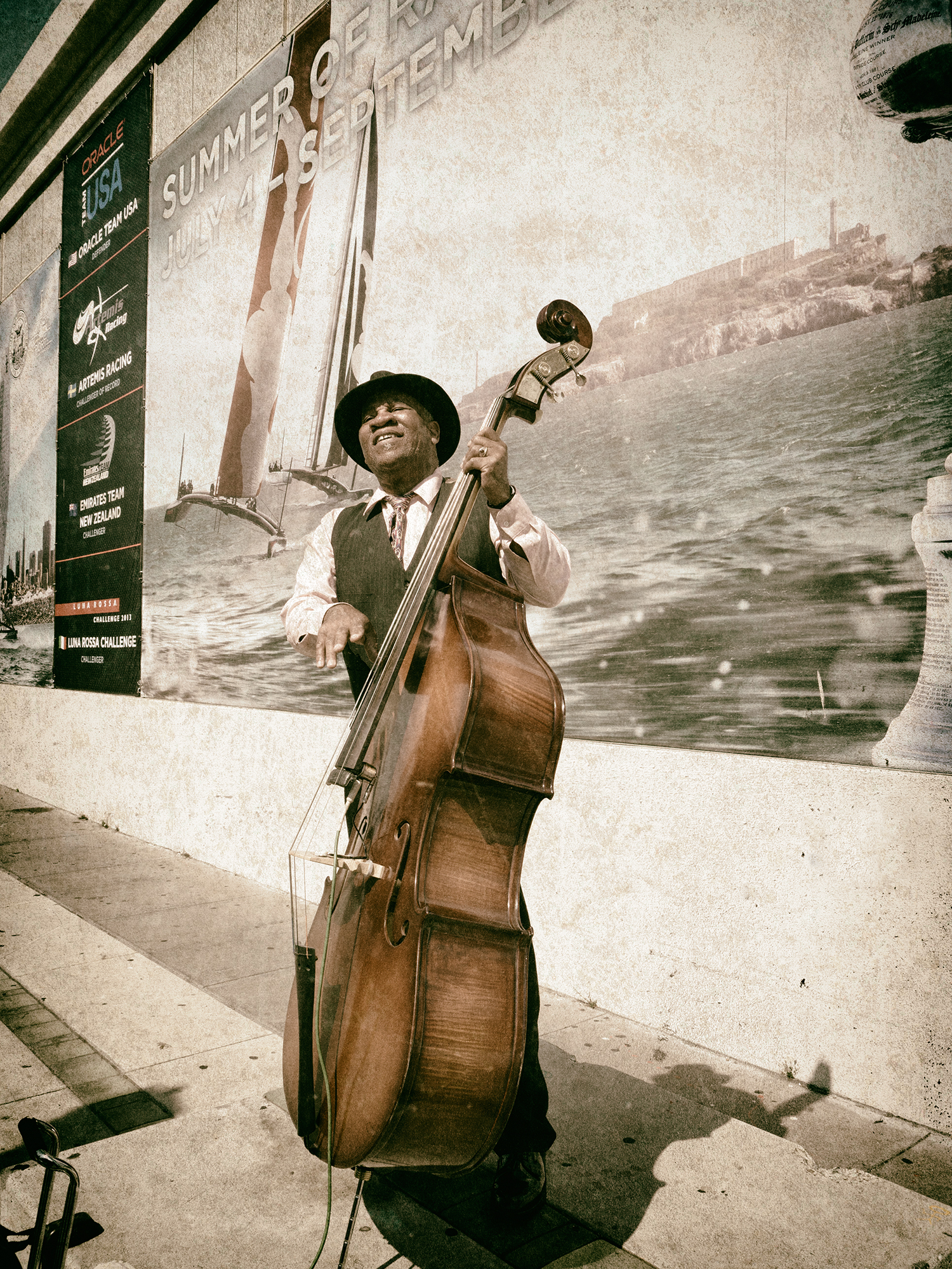 Street Musician, Embarcadero