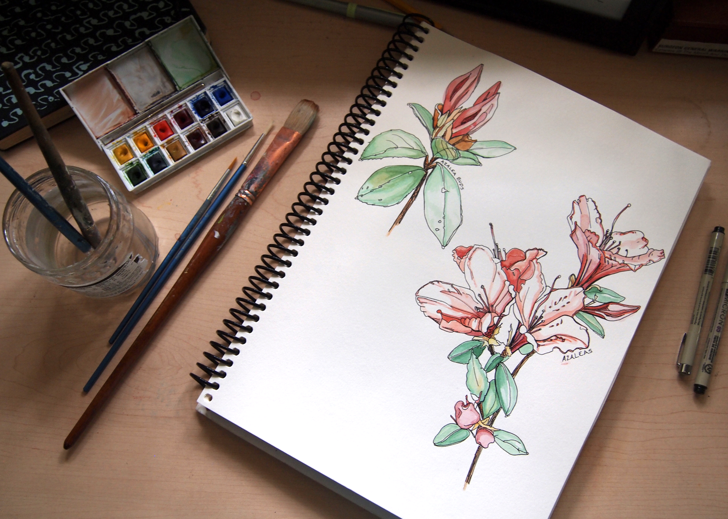 **No pencils were used in the making of this drawing.