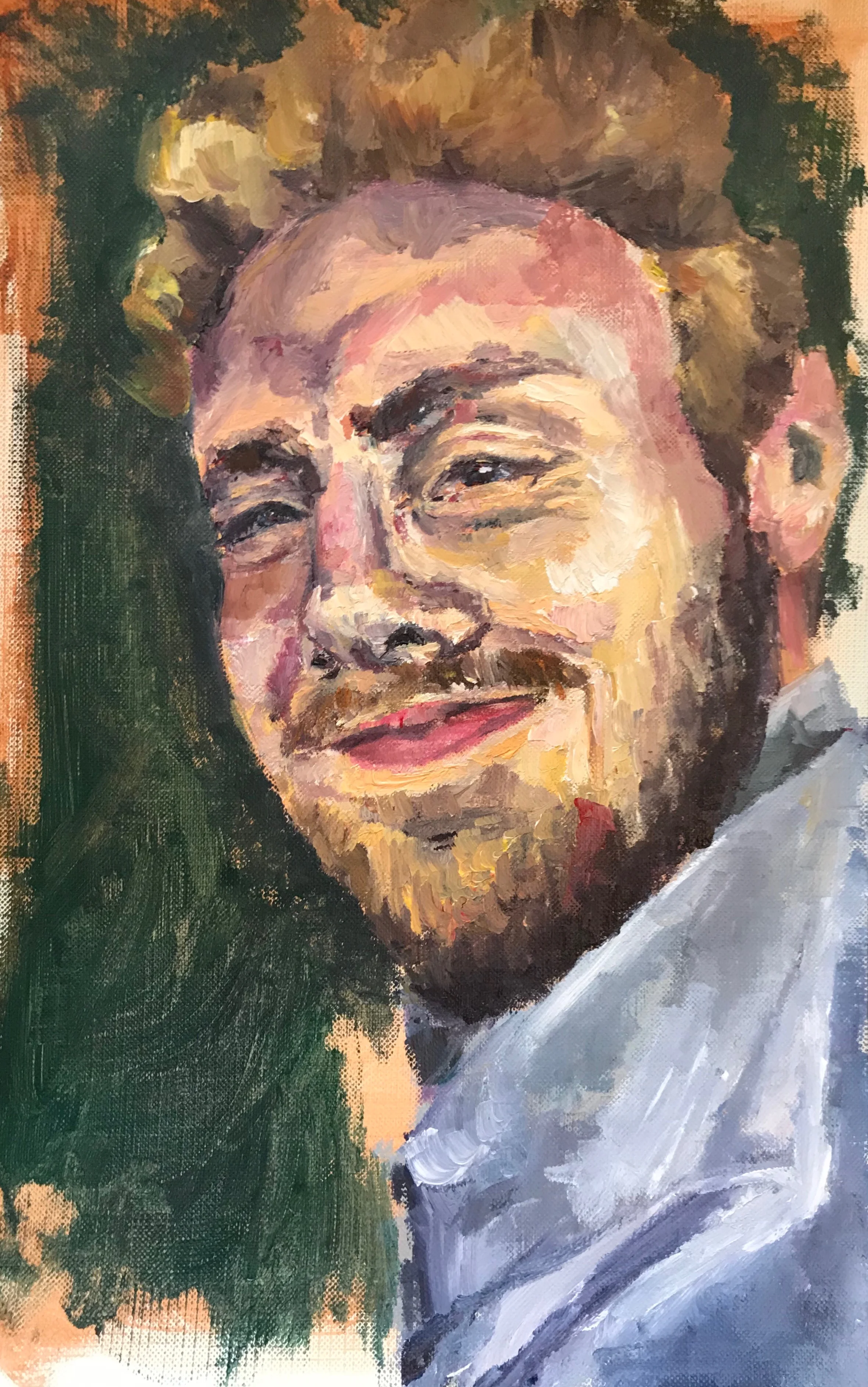 Oil on Canvas, 12” x 8”