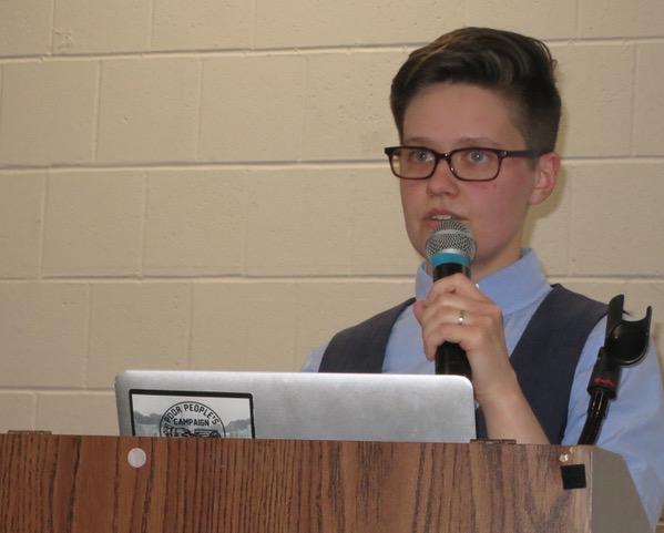 TIAR's keynote speaker at the Annual Meeting, the Rev. Emily McNeill, Executive Director of Labor-Religion Coalition and Co-Founder of the NYS Poor People’s Campaign