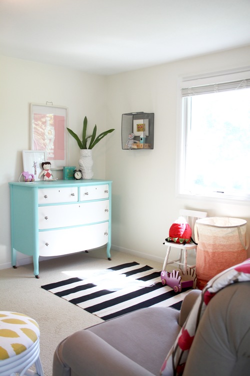 Nursery+Striped+Rug+and+Painted+Dresser.jpg