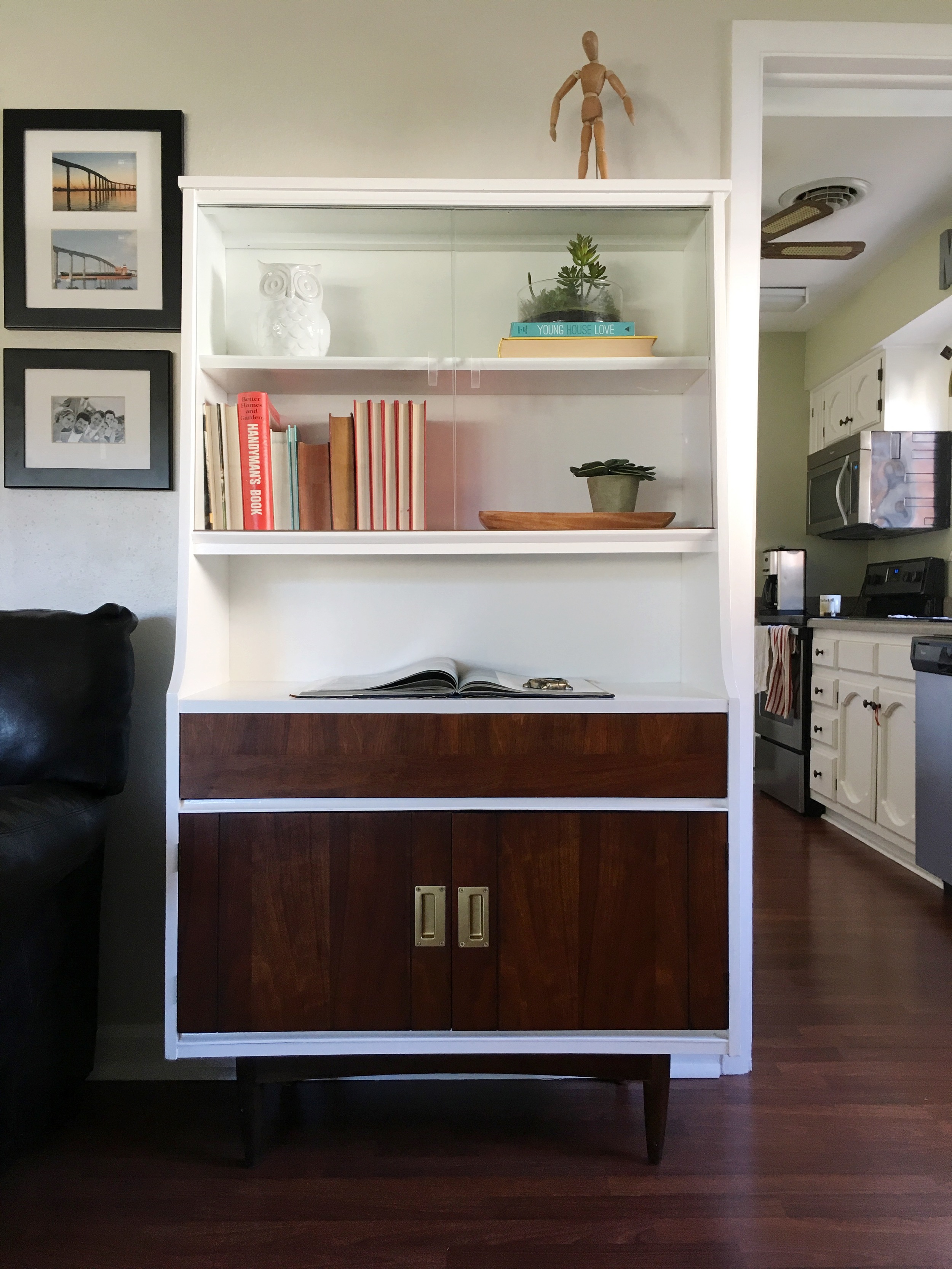 Featured Project Kaitlin s Evolved MCM Cabinet stylemutt home