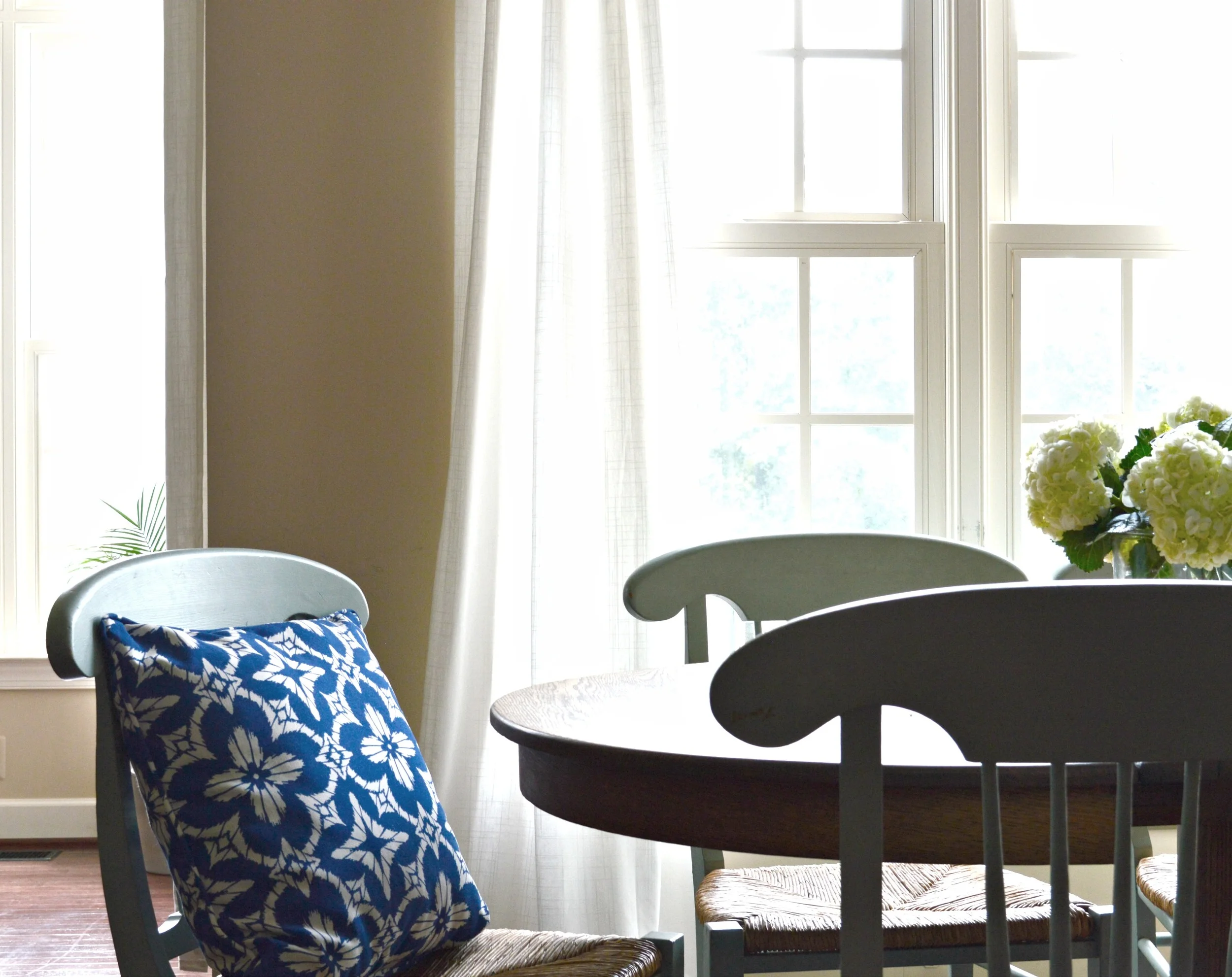 Blue Pillows, Sweet Clover Barn