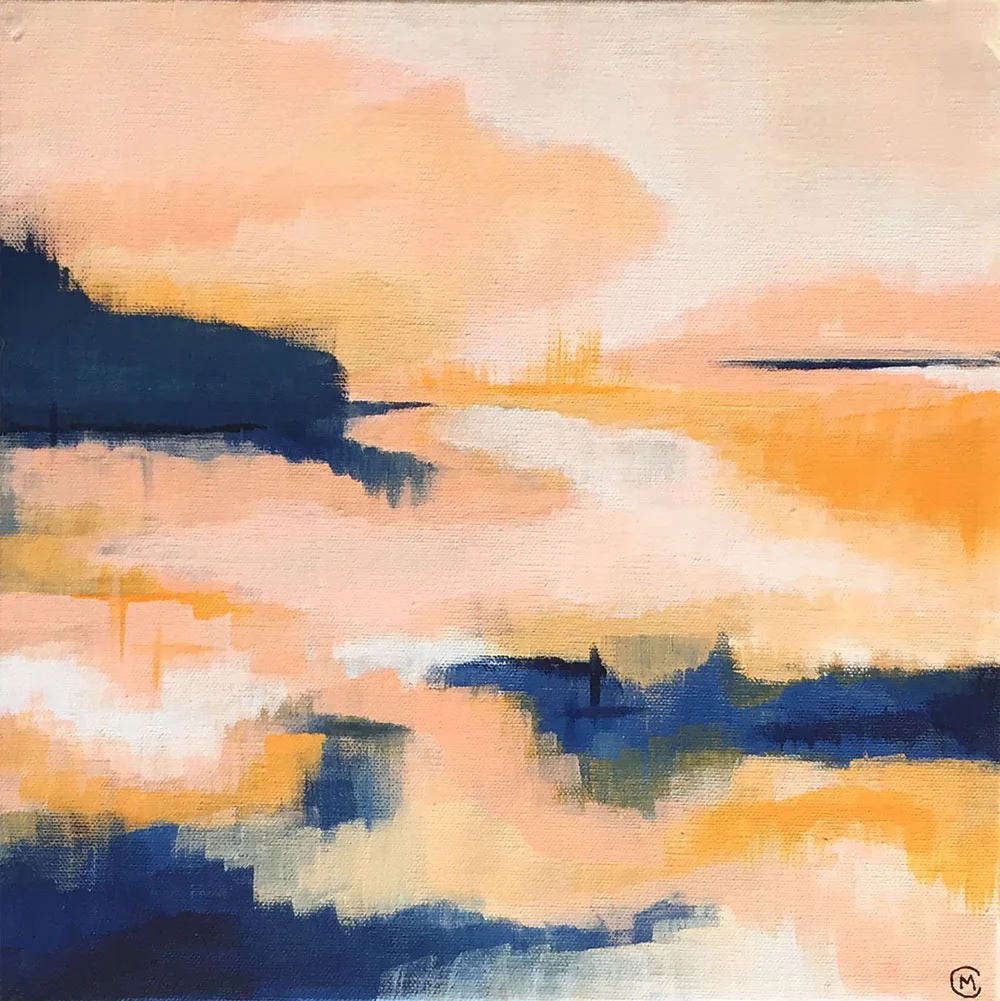 Dreaming in Orange by Cory McBee, Modern South Studio