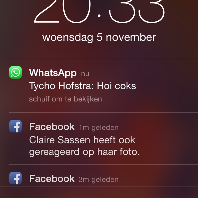 Tycho spreekt me aan op Whatsapp. "Hoi coks" uit Tycho's mond is altijd onheilspellend. Wat wil je van me, denk ik nog. Maar ik heb geen tijd door de printer. Sorry Tycho! Tycho zit op het moment in Rome, dus hij mag niet klagen.
