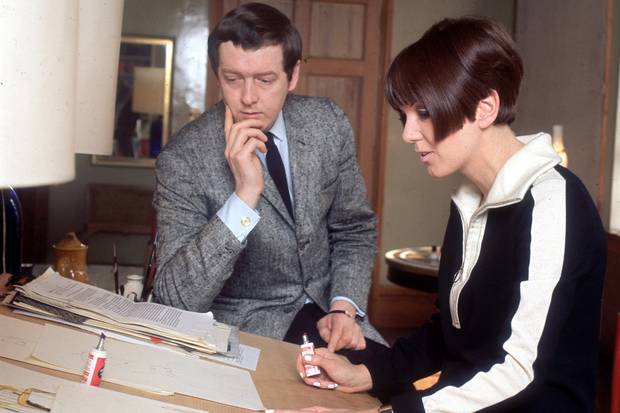 Mary Quant and her husband business partner Alexander Plunkett Greene Photo courtesy of Keystone/Getty Images 