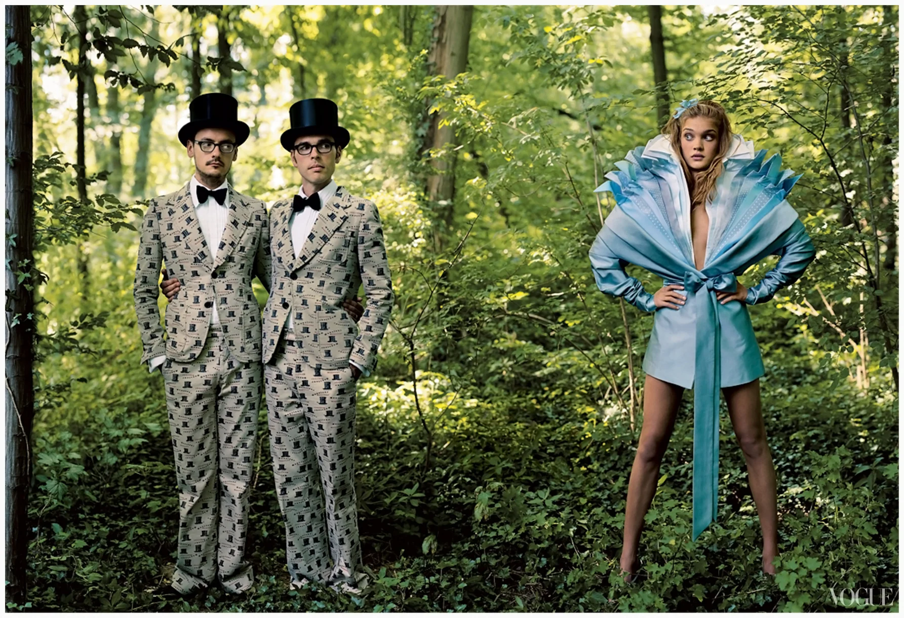 Alice in Wonderland photo by Annie Leibovitz for Vogue