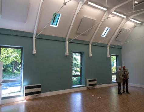 Renovated church hall