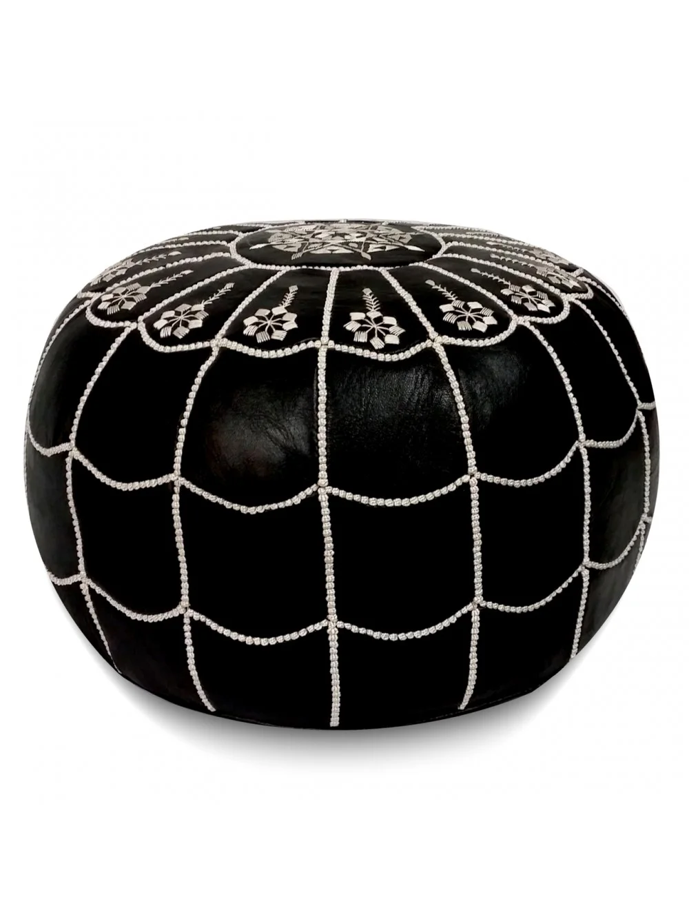 Though my other half may hate to hear this, I am on a bit of redecorating wave. Or at least trying to be. I think our place is lovely but could do with some refined updates as we get just a little bit older and more refined ourselves. And this black leather pouf is pretty incredible...