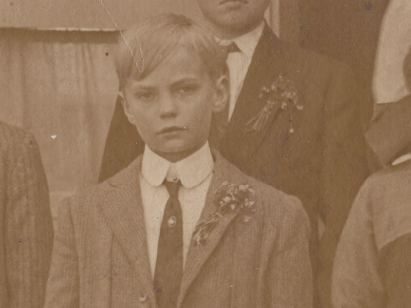 Eric Holger Pearson, 1912-13. 