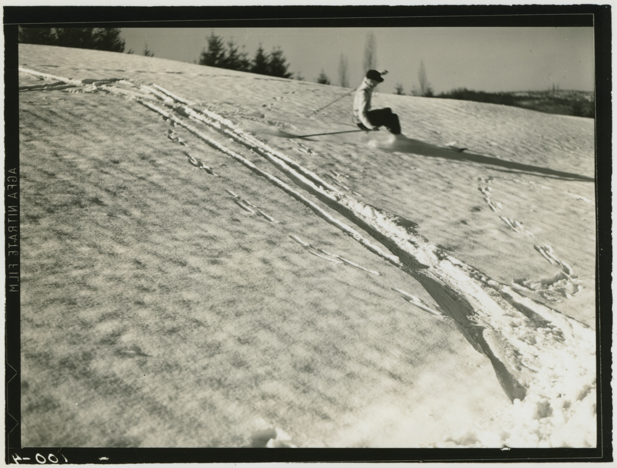 Have Fun Skiing 1920's Print