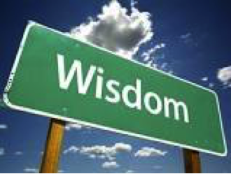 "Wisdom calls aloud in the street..." Proverbs 1:20