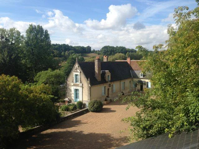 The 17th Century Manor I'm fortunate to call home base and create studio space...truly enchanting and serene :)