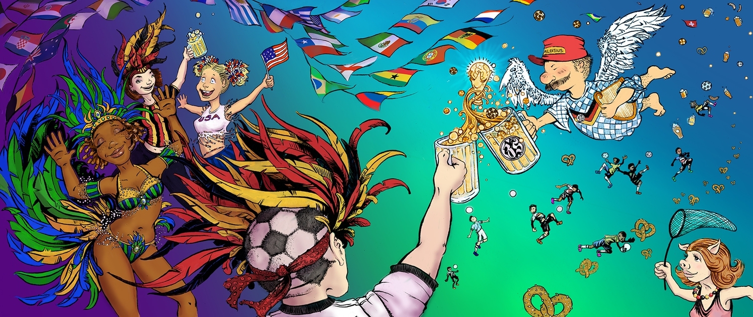 Zum Schneider World Cup Mural 