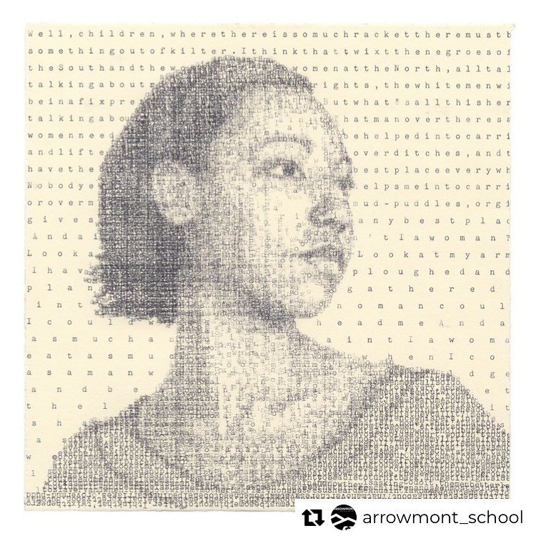 There is still time to sign up for an experimental drawing workshop with me this July 
Repost from @arrowmont_school. 
&bull;
@leslienicholsart is known for her works created on manual typewriters. Her experiments in letterpress printing started with