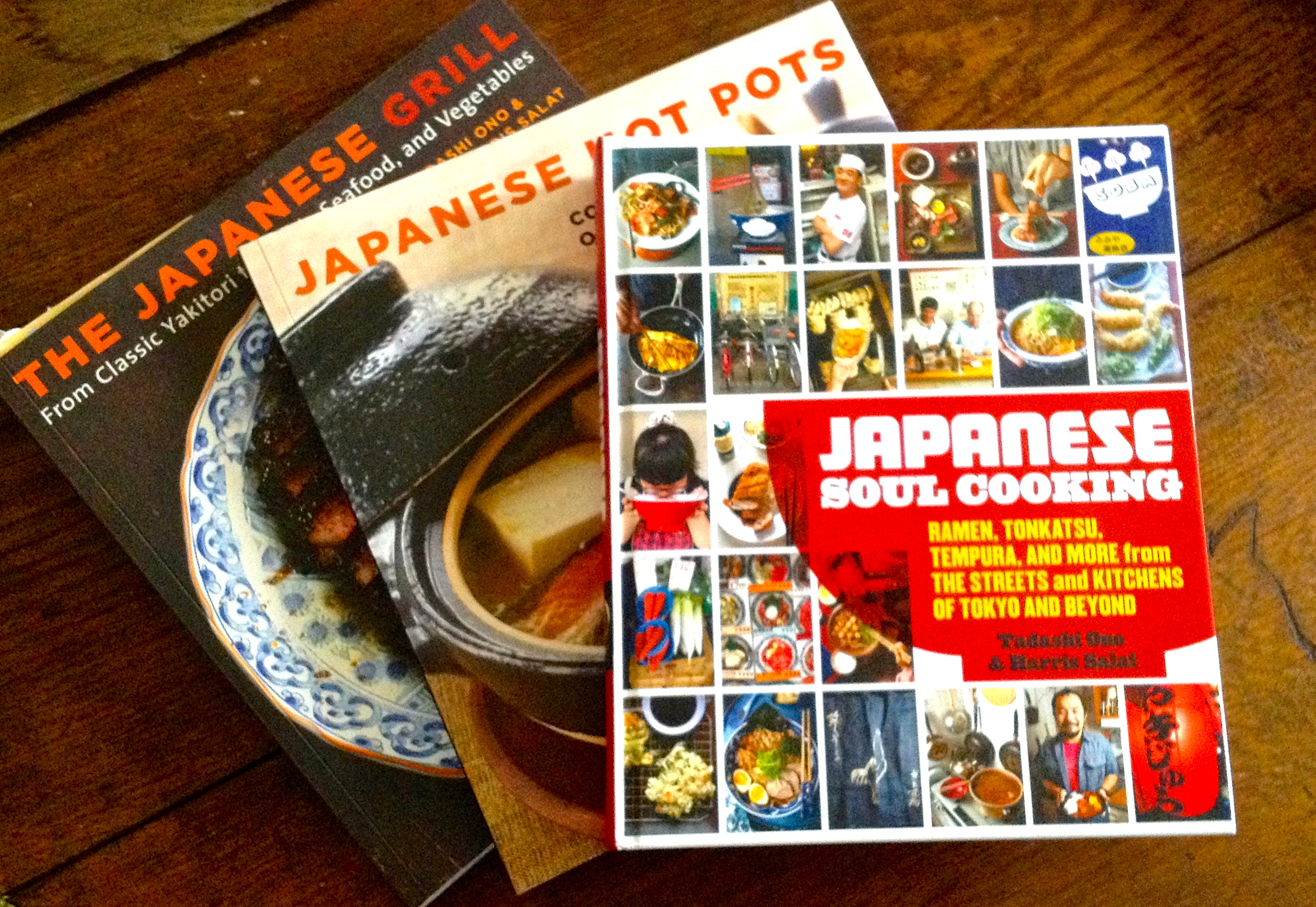 Three Bookes By The Amazing Duo of Tadashi Ono and Harris Salat