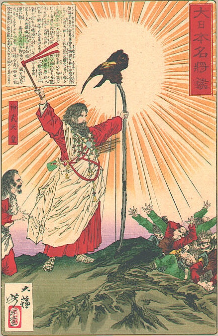 Jimmu, the first emperor of Japan