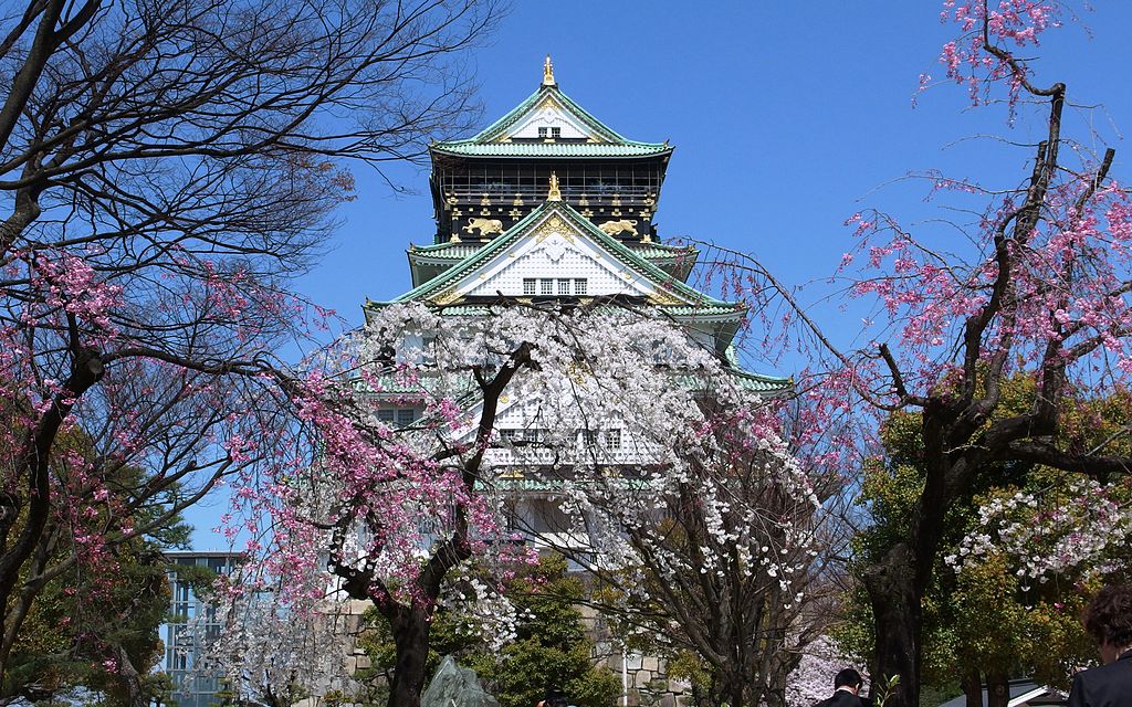 Osaka Castle, built with the help of Kongo Gumi in 1583