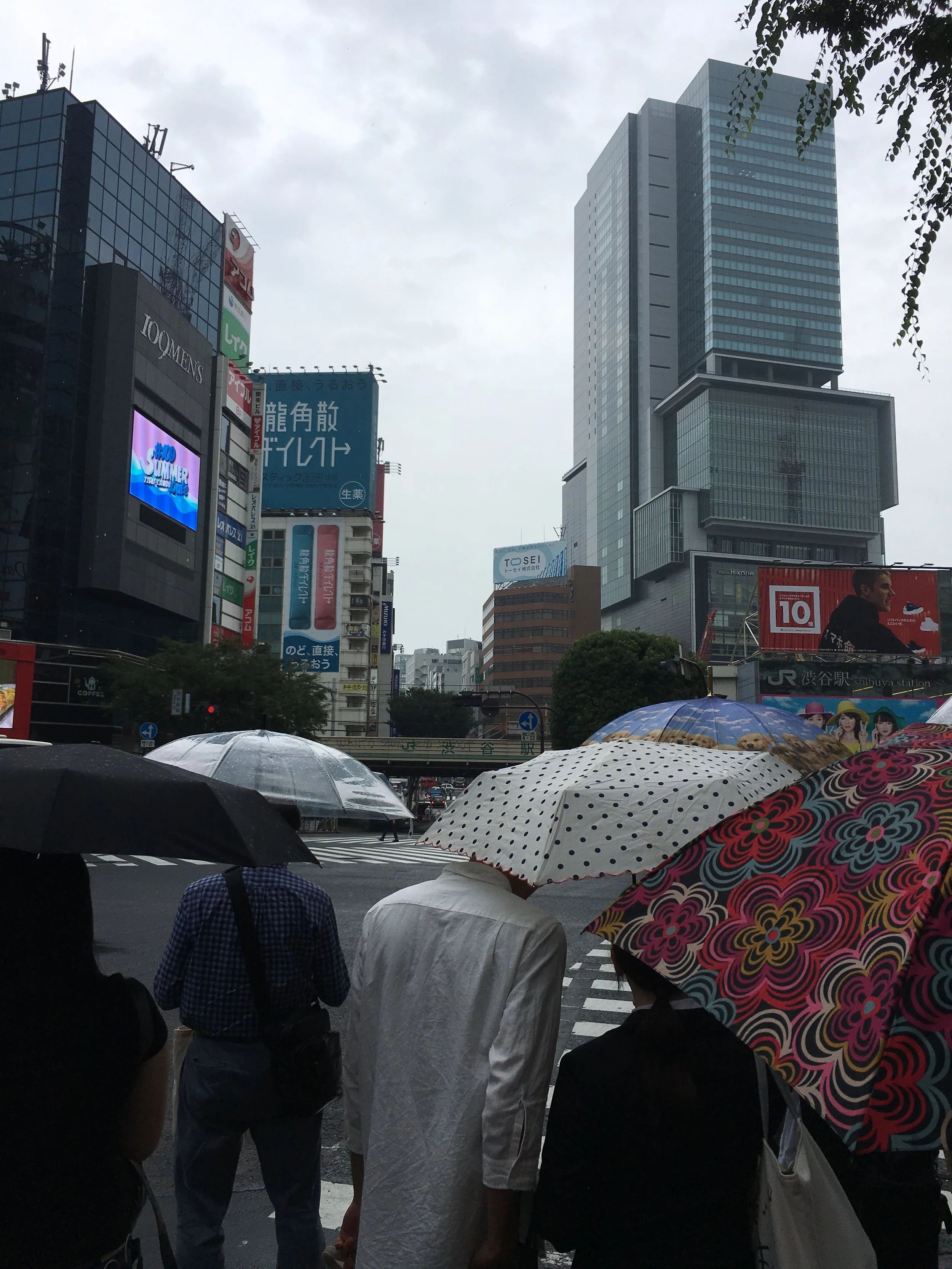 Okay, one more. This is Shibuya today. Photo by yours truly.