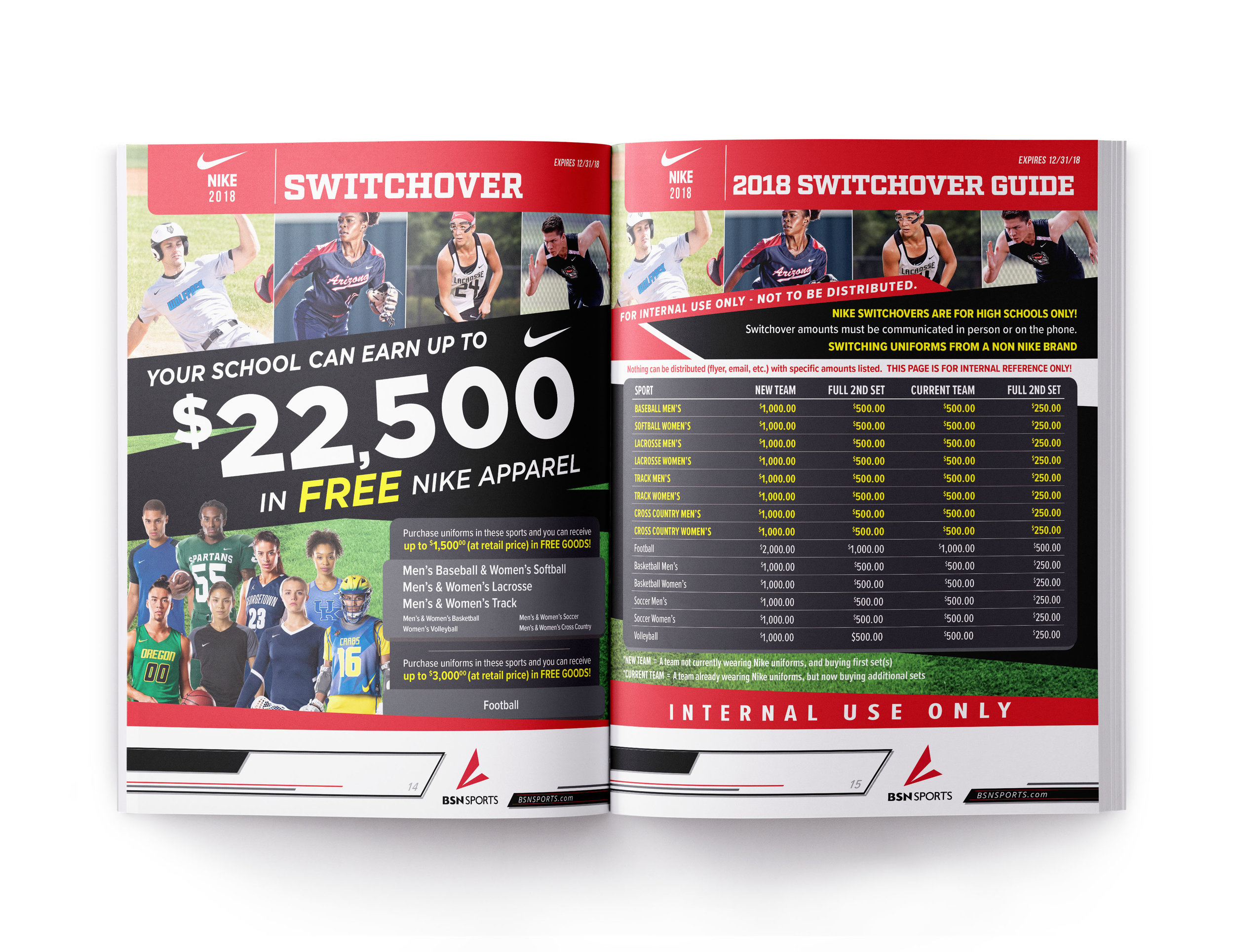 BSN Playbook Spring 2019 - Nike Spread