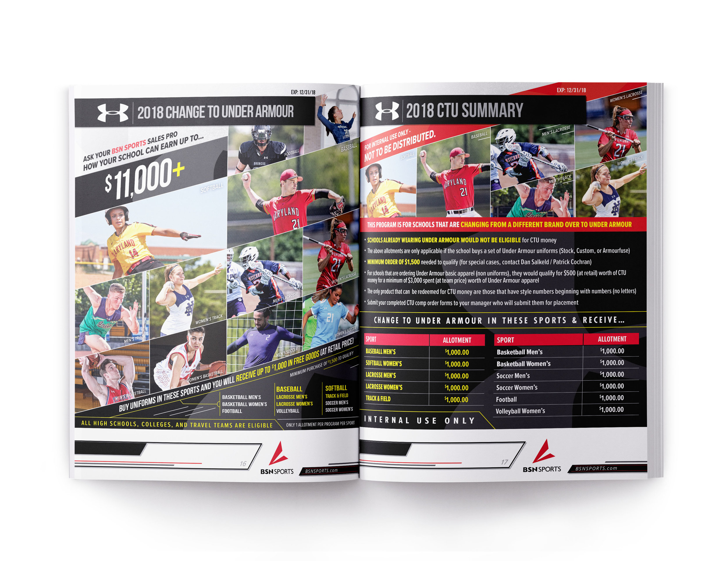 BSN Playbook Spring 2019 - Under Armour Spread