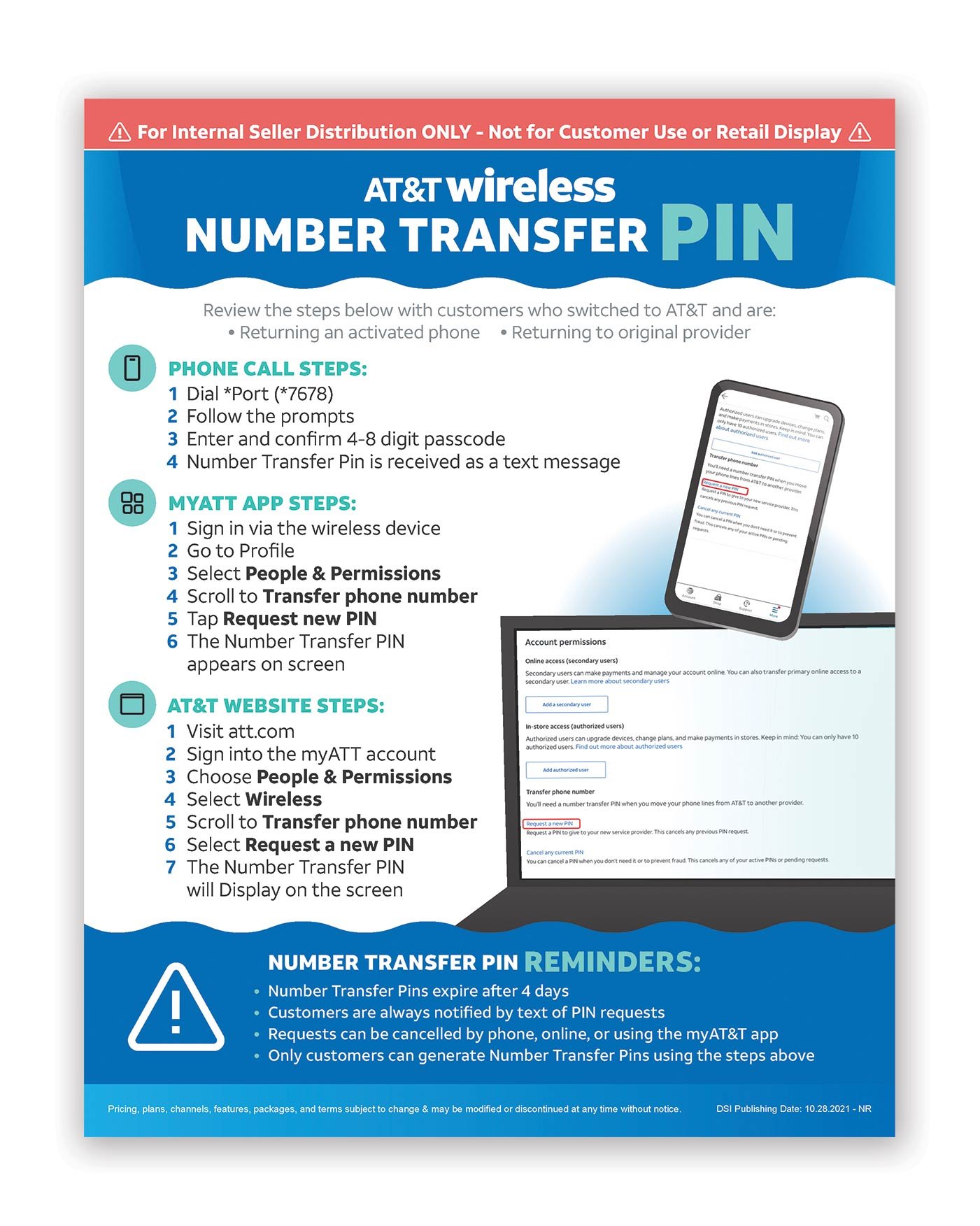 DSI Number Transfer PIN Job Aid