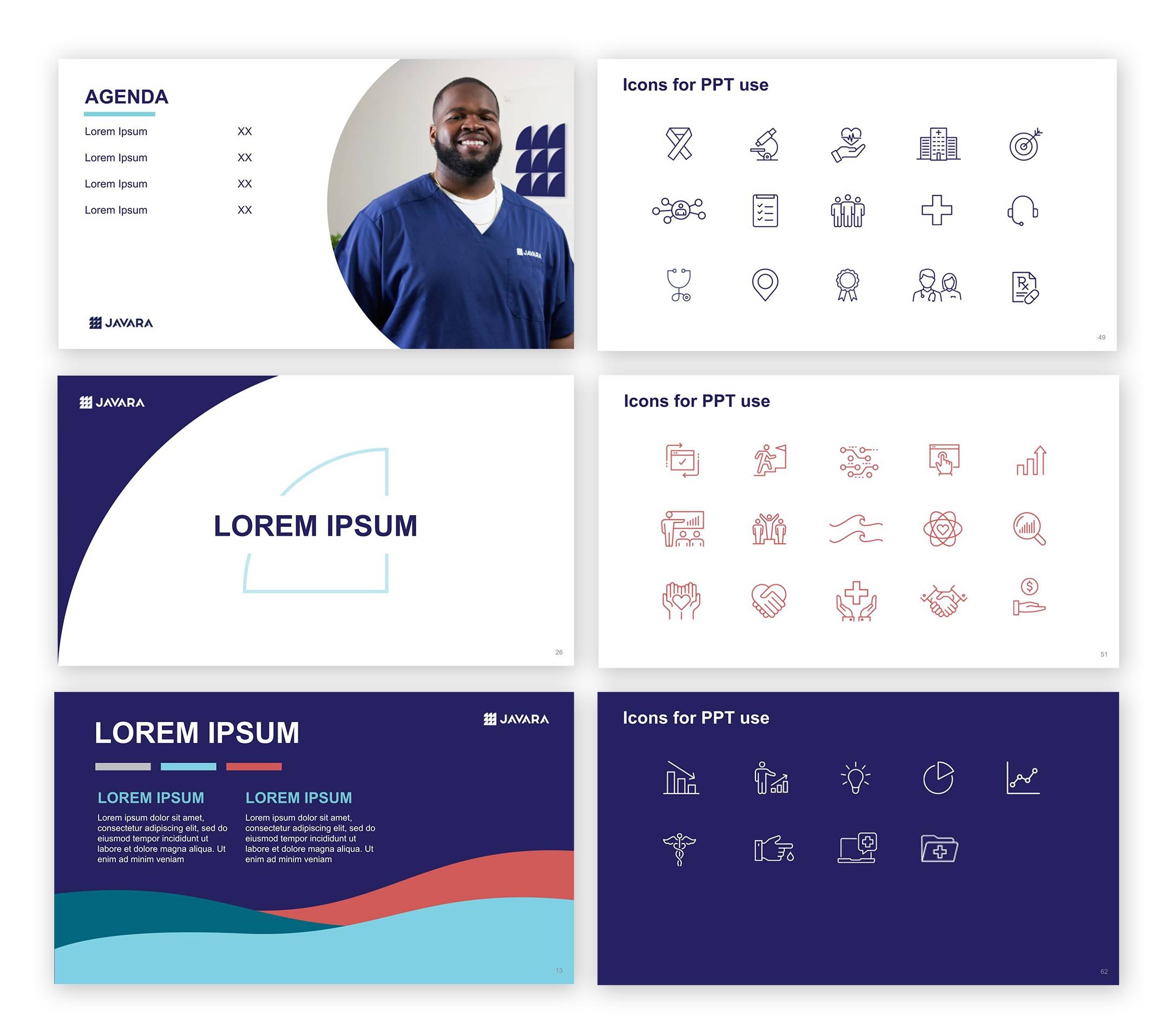 Javara Slide Deck Template Designs