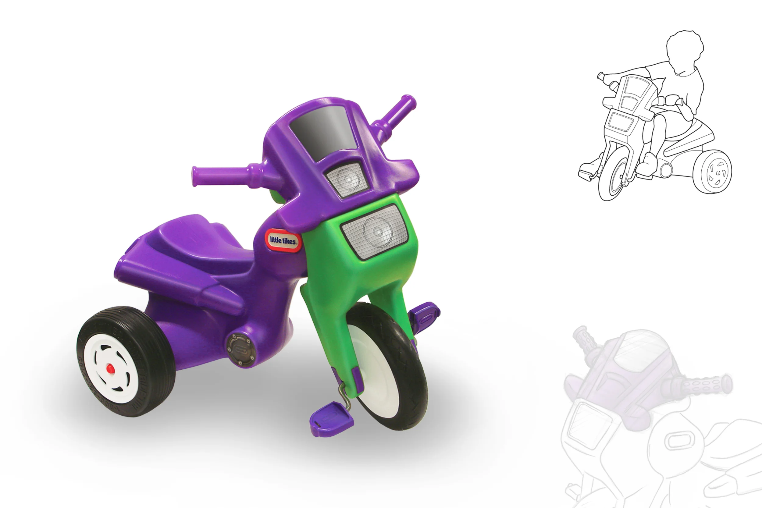 Little Tikes Classic Sports Cycle | Handlebar Design