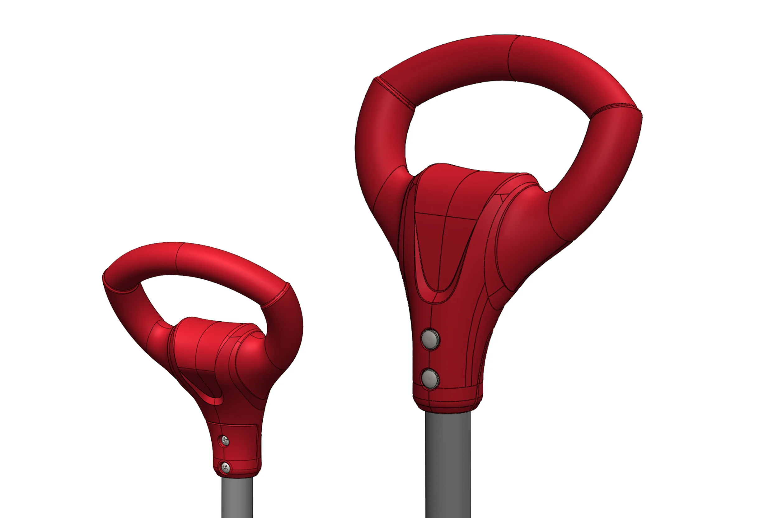 Radio Flyer Scoot 2 Skate | Handlebar CAD Design