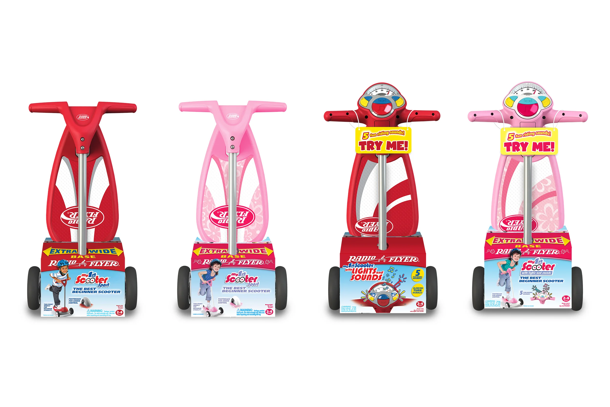Radio Flyer My 1st Scooter | Packaging Structure Design
