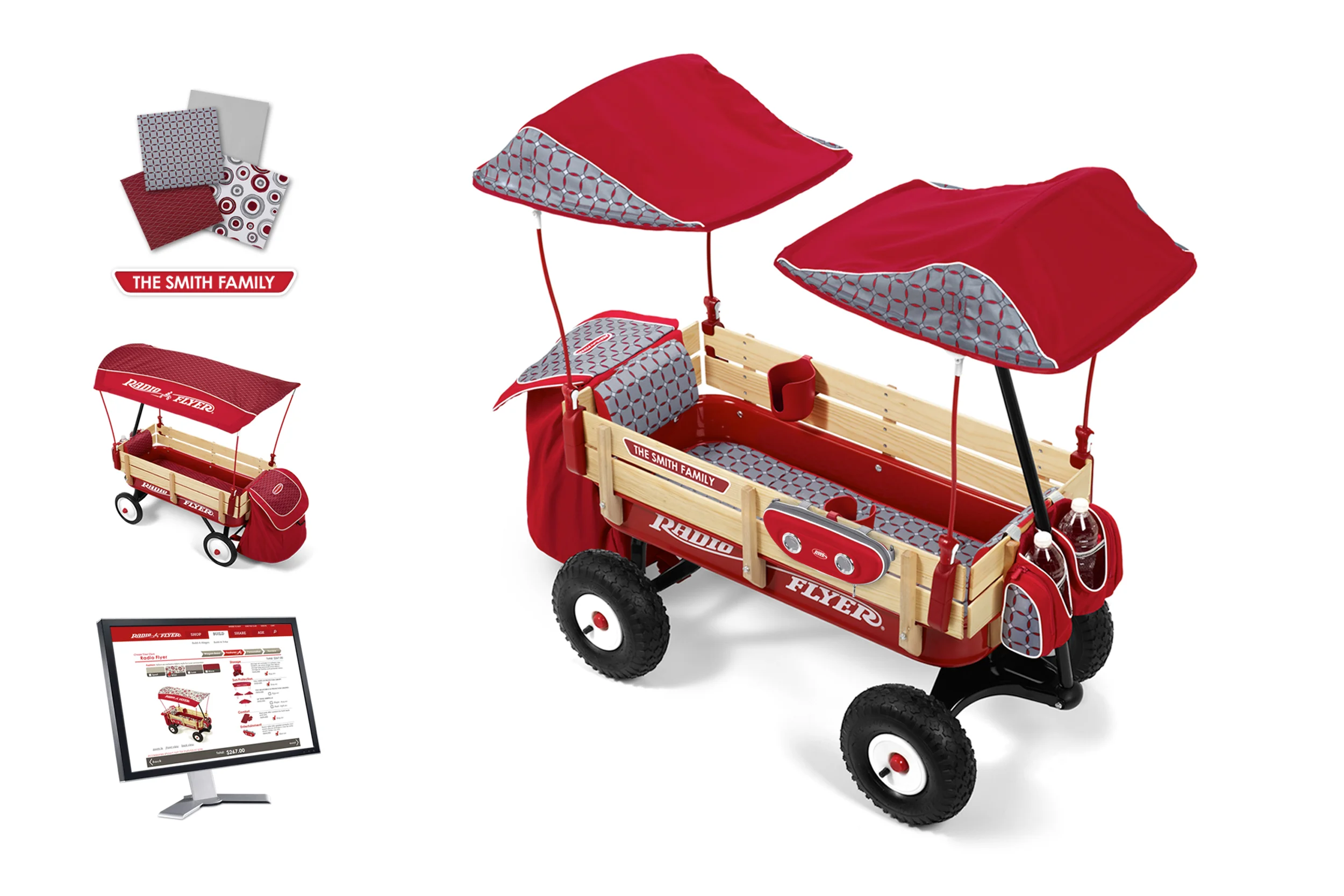 Radio Flyer Build-A-Wagon | Customization Program Design