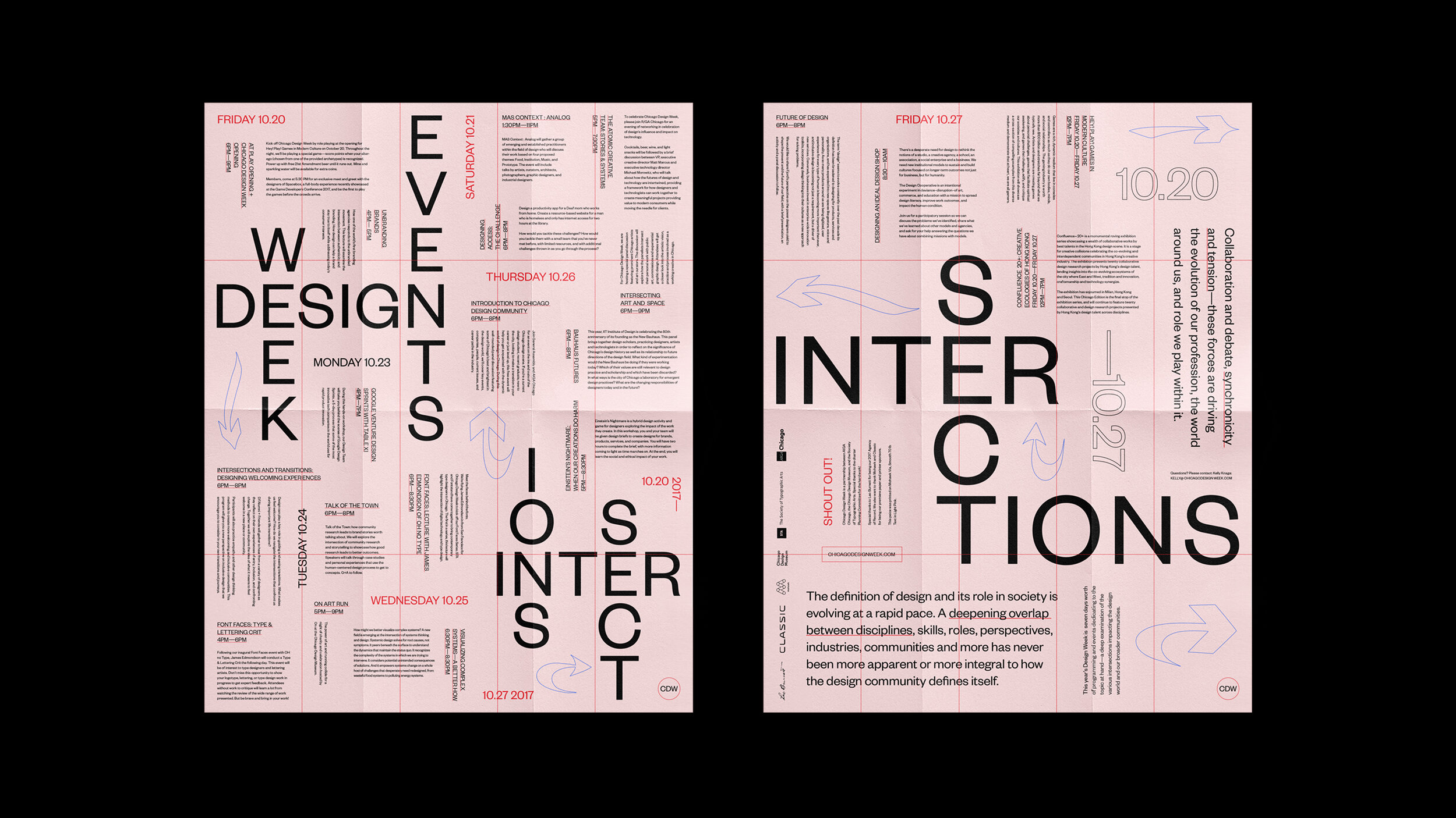  Chicago Design Week (Event Branding, Printed Materials) 