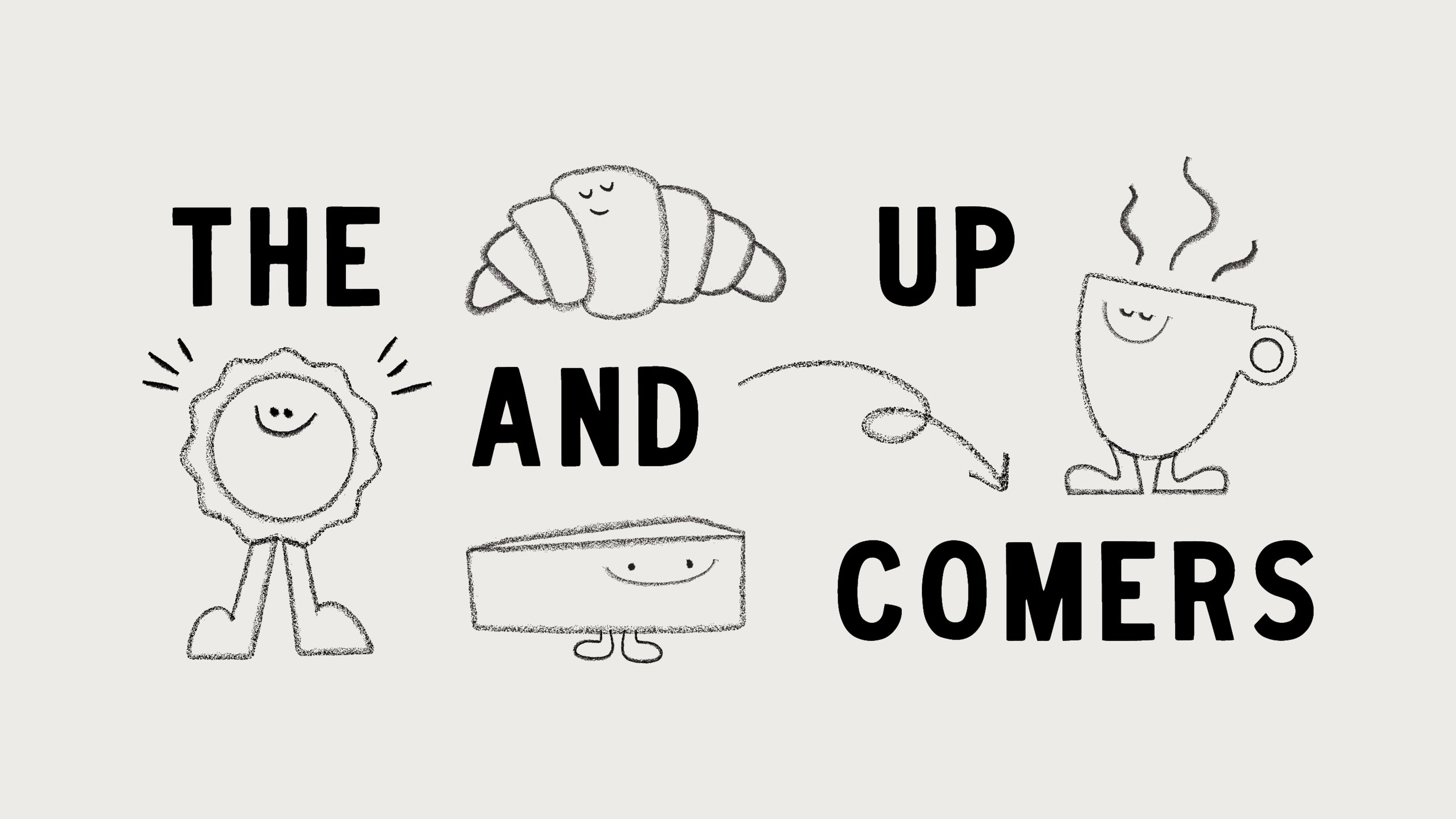  The Up &amp; Comers, Foxtrot Market (Event Branding, Illustration, Retail) 