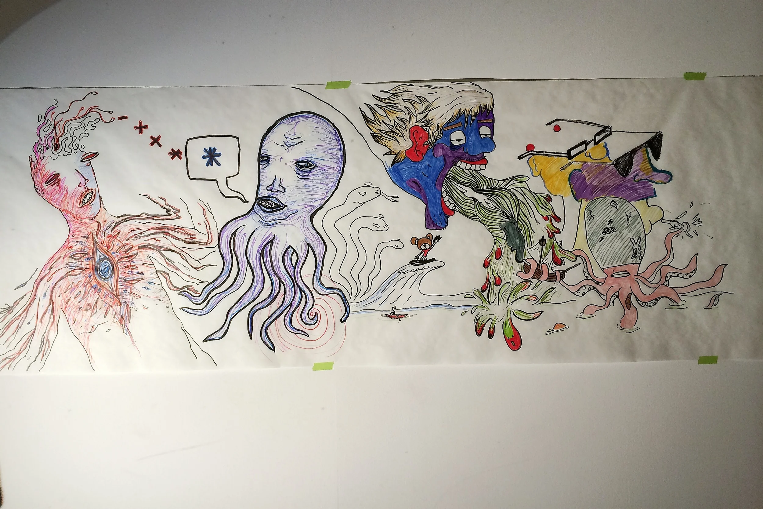 Live Drawing at Art Gallery of Mississauga