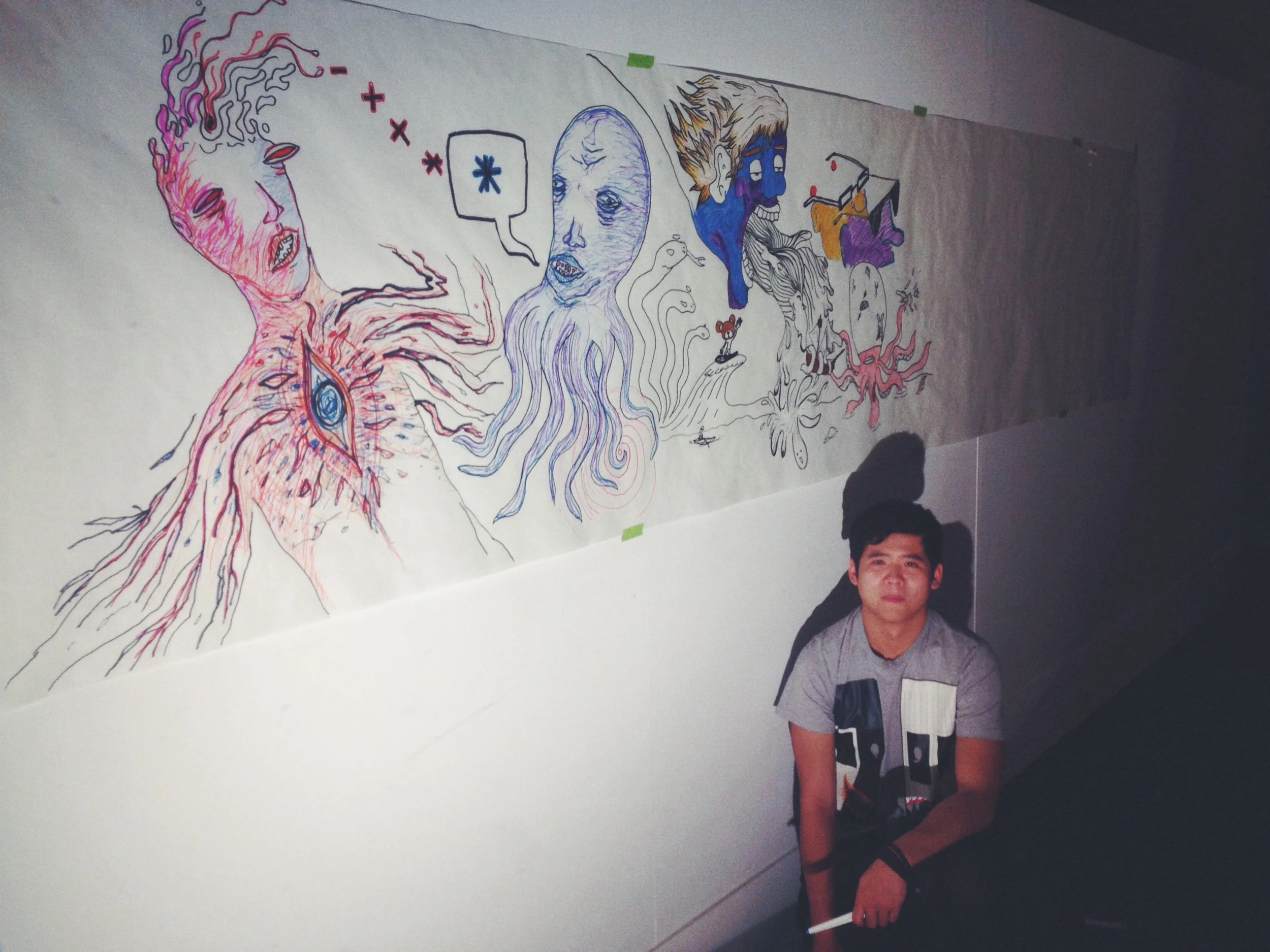 Live Drawing at Art Gallery of Mississauga