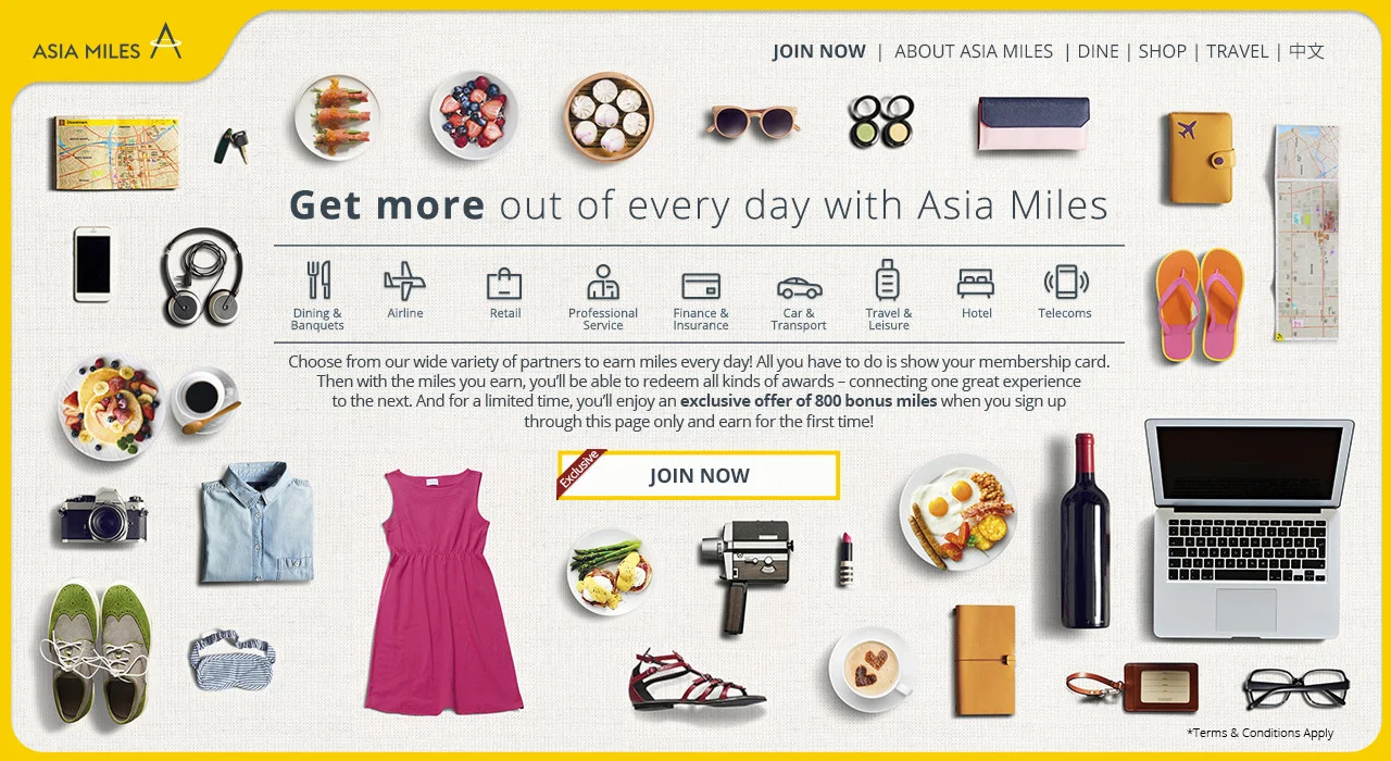 Landing page navigation