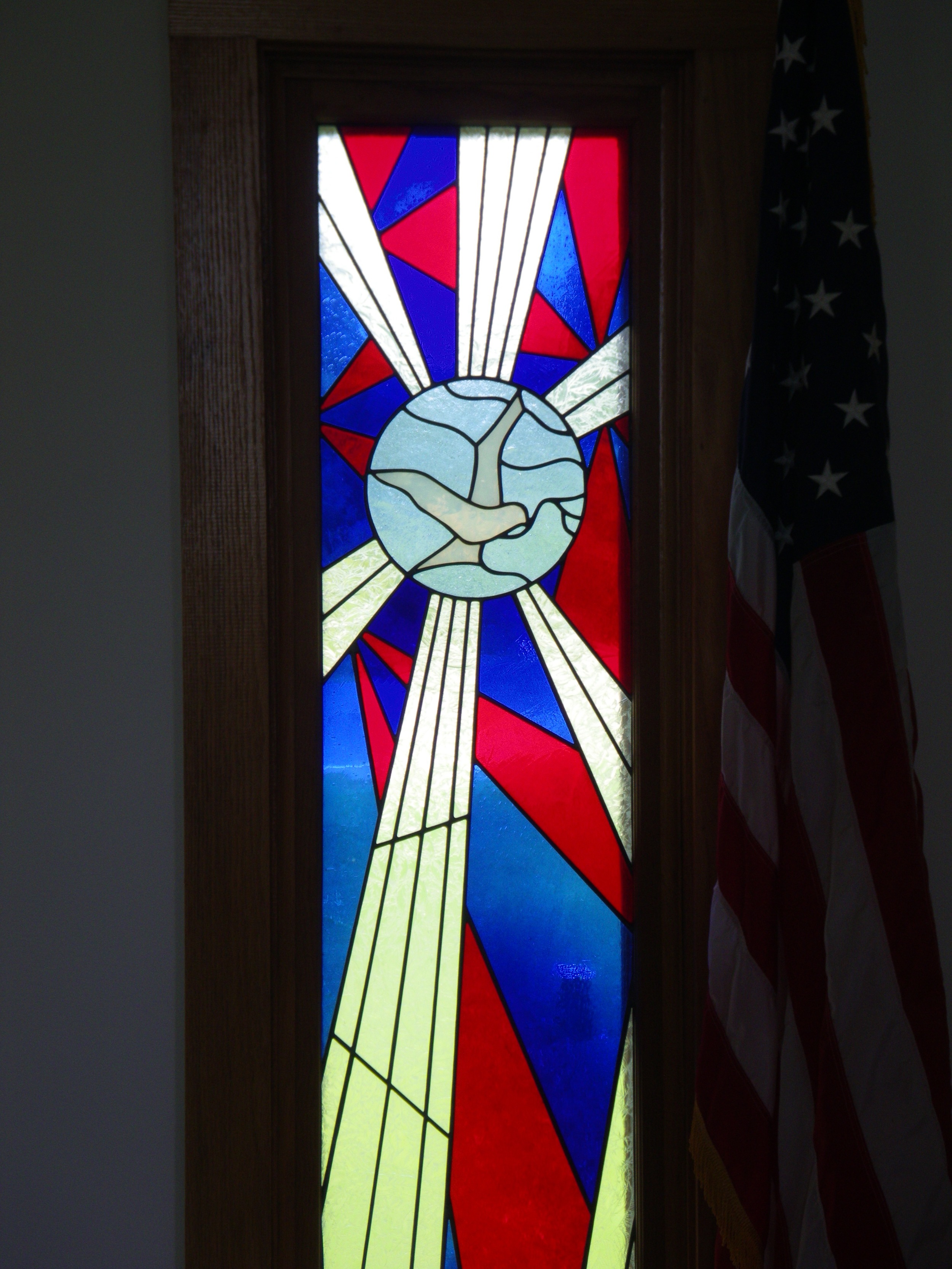 Holy Spirit/Olive Branch Bicentennial Window